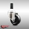Service Caster 3 Inch 316SS Soft Rubber Wheel Swivel 1 Inch Expanding Stem Caster SCC SCC-SS316EX20S314-SRS-1 - alternate 4